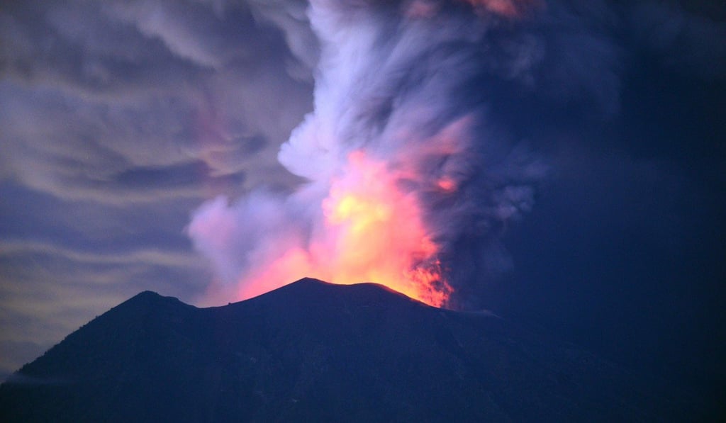 Mount Agung last erupted in 1963, killing 1,600 people. Photo: AFP