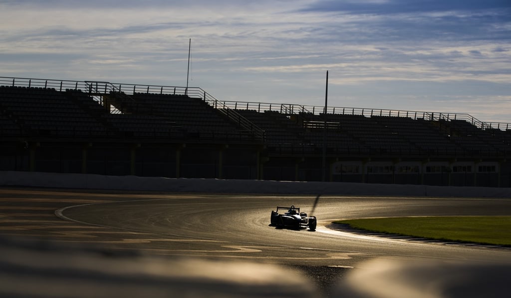 A shot of the historic Circuit Ricardo Tormo. Photo: Sam Bloxham/Formula E
