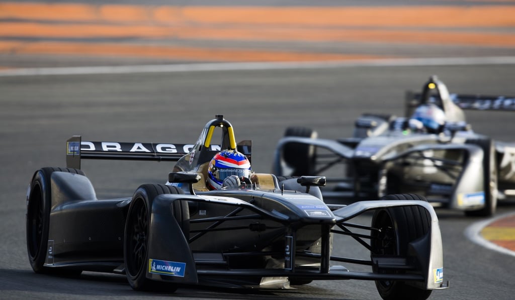 A Dragon car pictured in Valencia. Photo: Sam Bloxham/Formula E