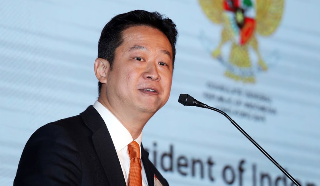 Chairman James Hartono launches the Indonesia Chamber of Commerce in Hong Kong. Photo: K.Y. Cheng