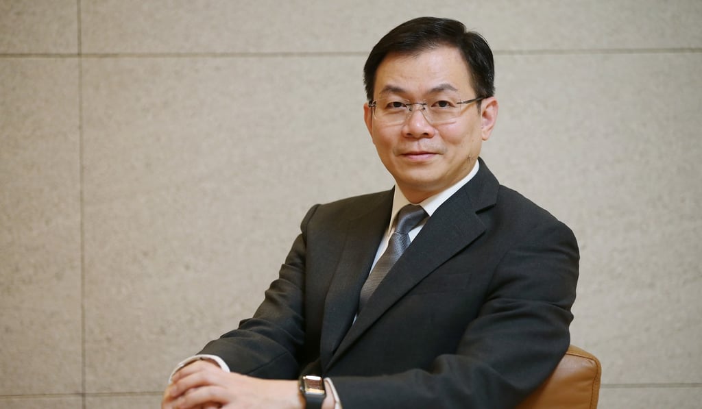 Chung Chi-lam, executive director of Wing Tai Properties in Kwun Tong. Photo: Edward Wong