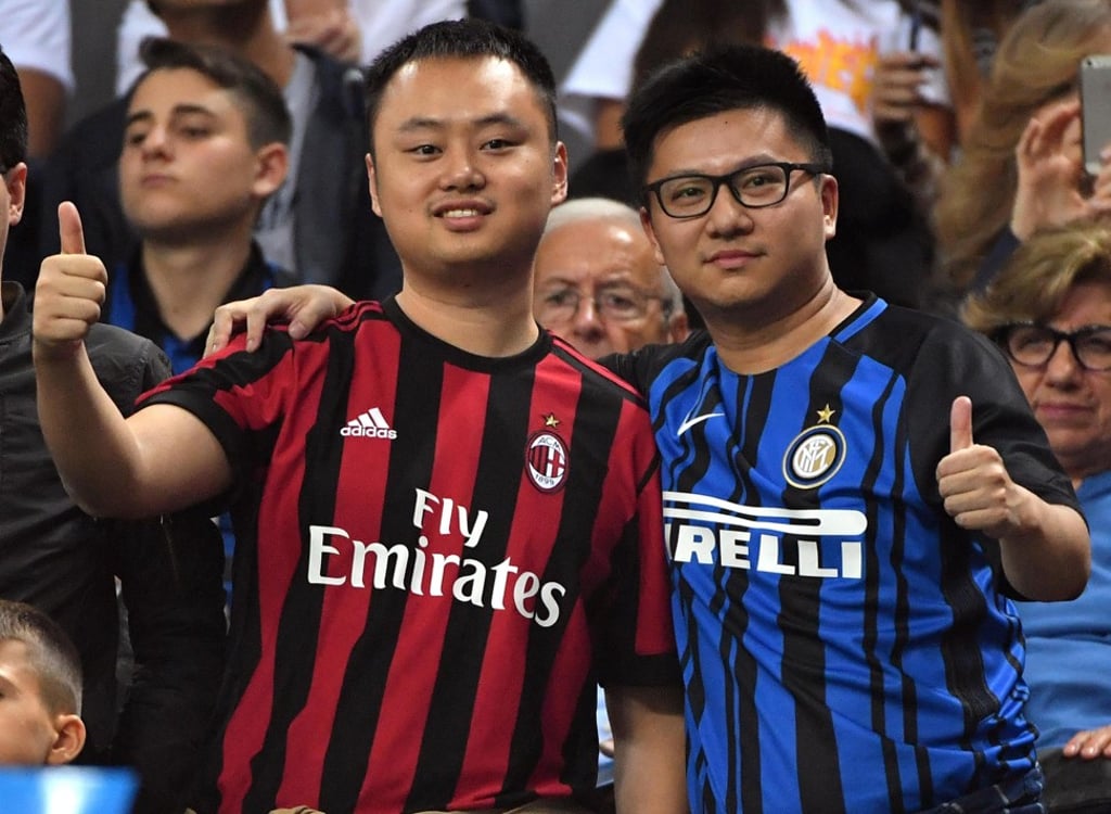 Both Inter Milan and AC Milan have established fan bases in China. Photo: EPA