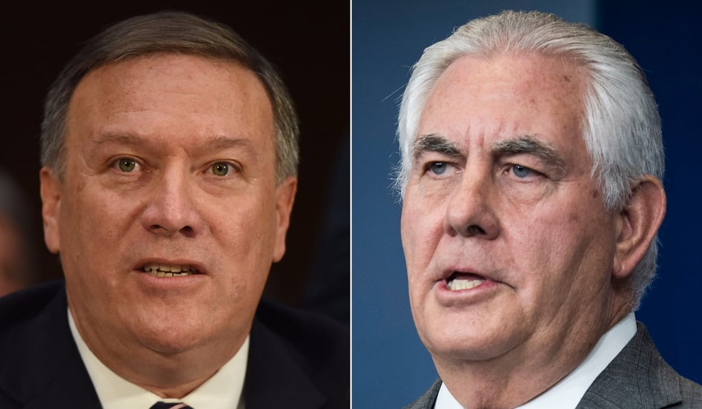 CIA Director Mike Pompeo (left) and Secretary of State Rex Tillerson. Photo: Washington Post CIA Director Mike Pompeo (left) and Secretary of State Rex Tillerson. Photo: Washington Post