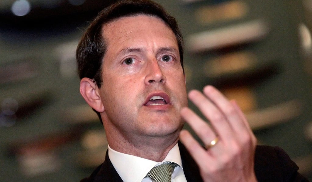 Federal Reserve vice-chairman Randal Quarles, who warned bitcoin may pose a threat to financial stability. Photo: Reuters
