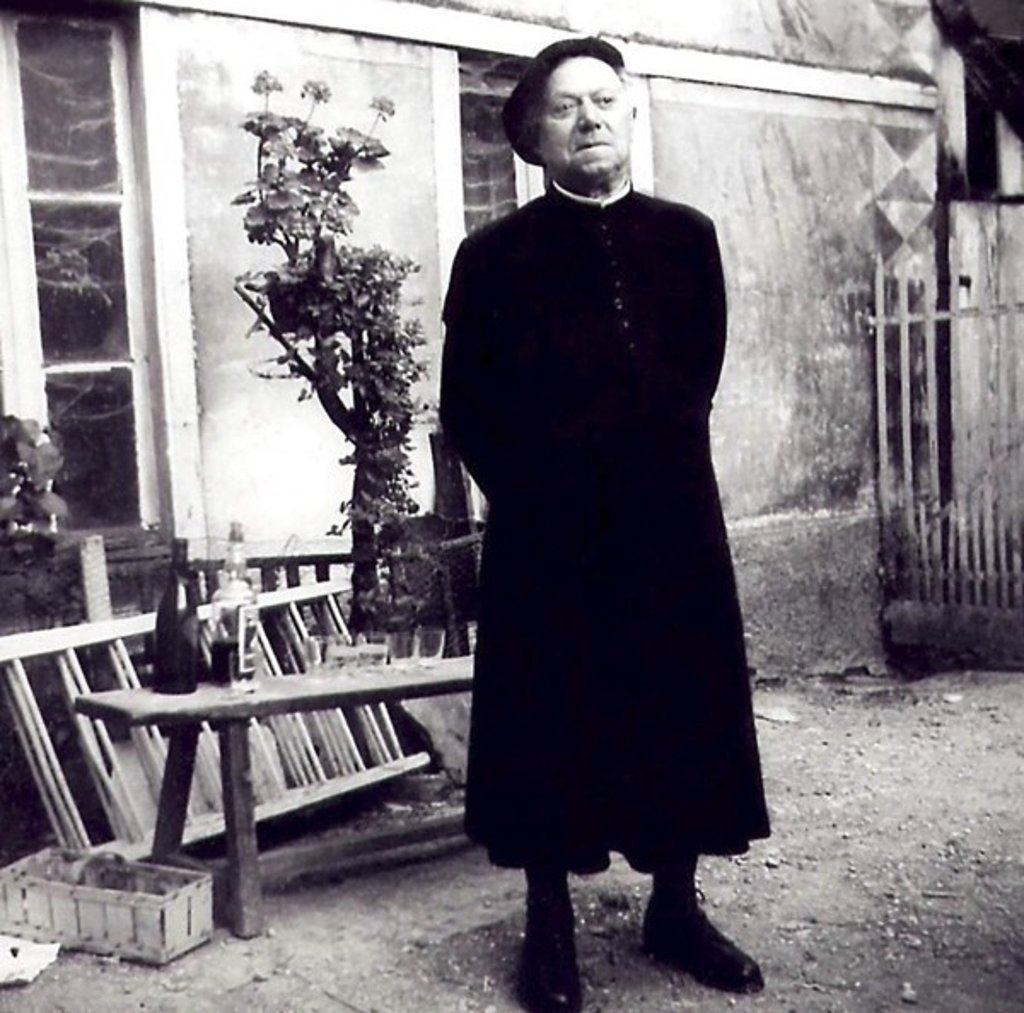 Félix Kir, who the kir cocktail is named after.