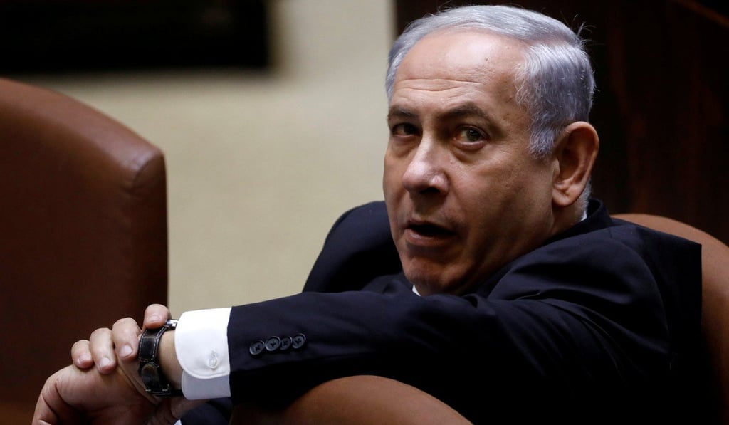 Israeli Prime Minister Benjamin Netanyahu has so far been questioned six times over two alleged cases of corruption. Photo: Reuters