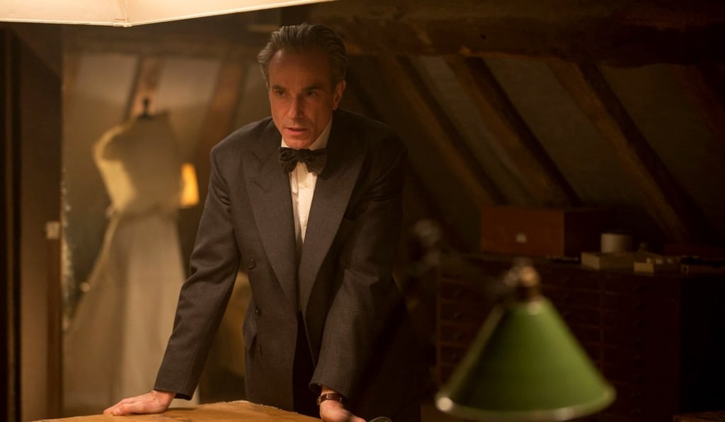 Daniel Day-Lewis as Reynolds Woodcock in a still from Phantom Thread. Photo: Laurie Sparham, Focus Features Daniel Day-Lewis as Reynolds Woodcock in a still from Phantom Thread. Photo: Laurie Sparham, Focus Features