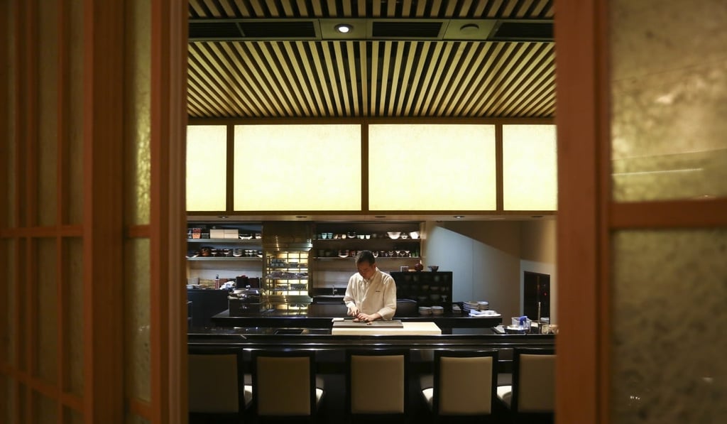 Kaiseki Den by Saotomi in Wan Chai. It first earned a Michelin star under a previous name. Photo: Jonathan Wong