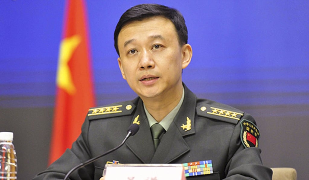 Senior Colonel Wu Qian said the talks in Washington were held to discuss crisis management and enhance mutual trust. Photo: Chinese defence ministry