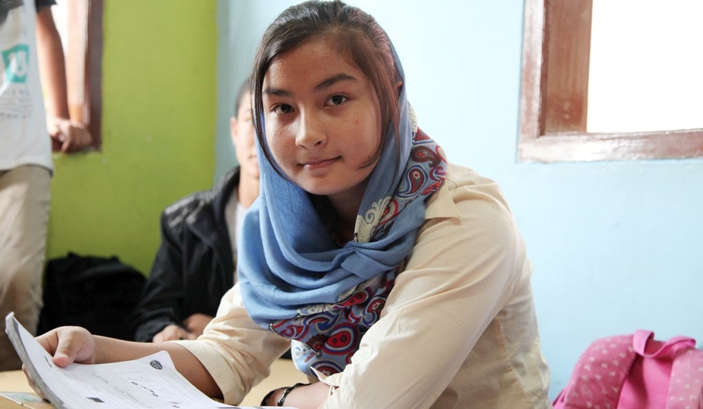 Hania Nemati, 14, has dreams of becoming an astronaut. Photo: Handout