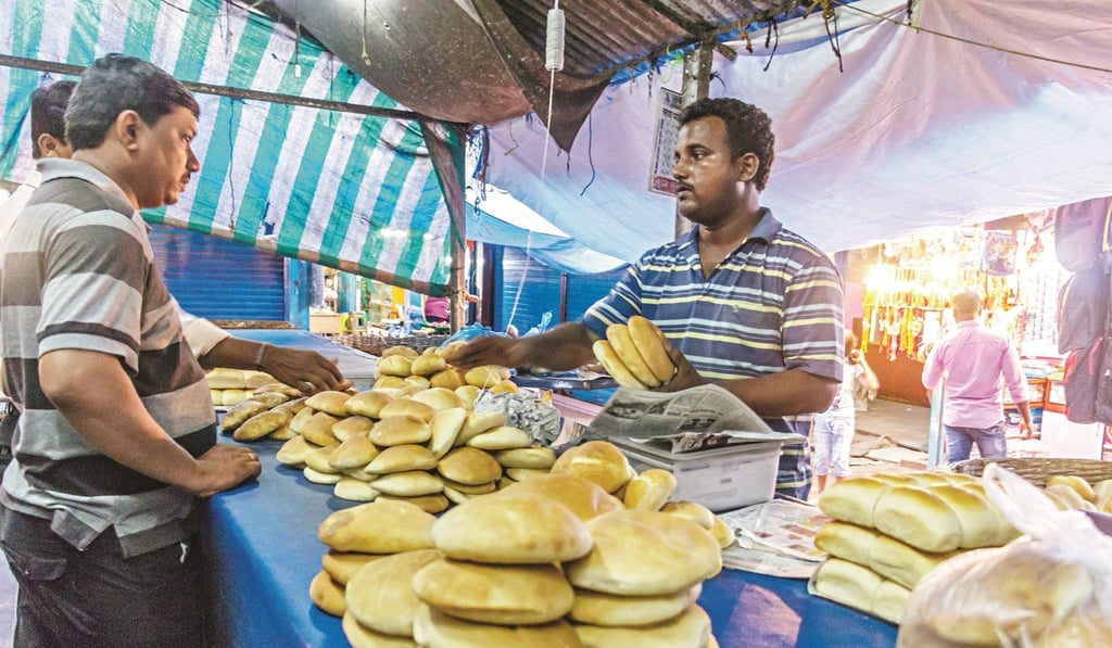 A stall in the bread market in Mapusa, Goa. Photo: Rathina Sankari