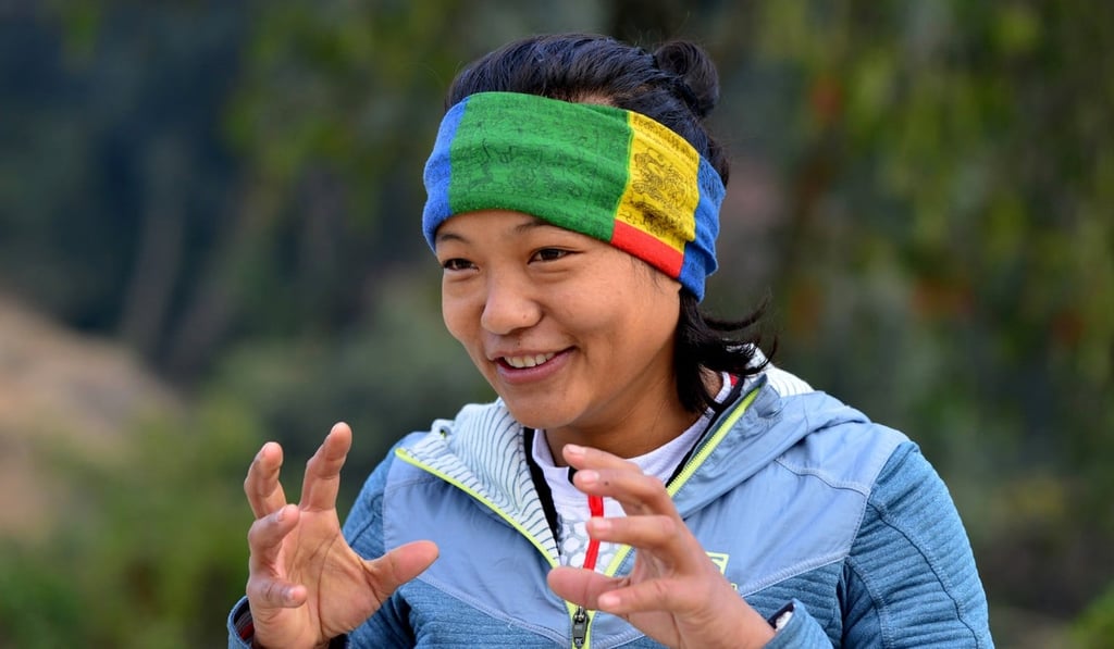 Mira Rai is reaching peak fitness after suffering injury. Photo: AFP