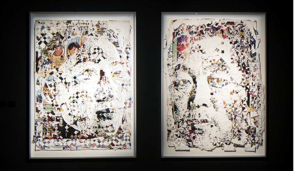 Eighteen pieces are on display until January 5 at the show, which utilises a wide variety of materials collected from Hong Kong’s streets. Photo: Handout