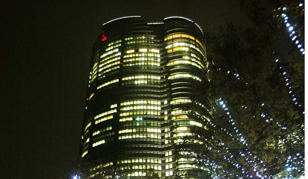 Roppongi Hills, a 54-storey office skyscraper built by the Japanese developer Mori Building. Photo: Reuters