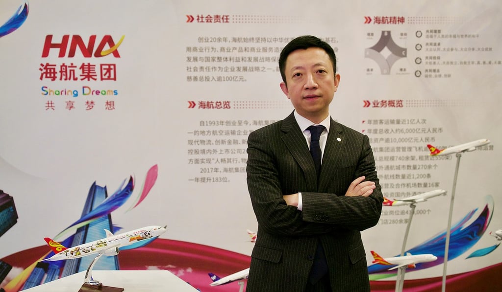Guo Ke, chief executive of HNA Innovation Finance, has big plans for CWT and Glencore in China. Photo: SCMP