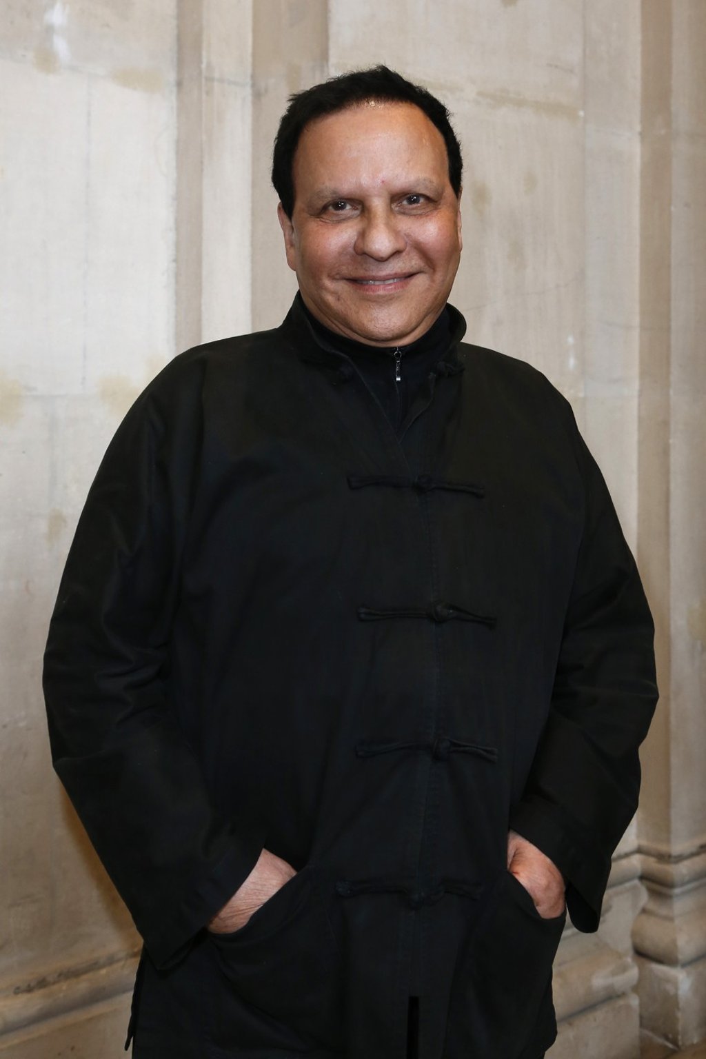 French fashion designer Azzedine Alaia poses at the launching of his exhibition ‘Alaia’ at the Galliera Palace in Paris on September 25, 2013. Photo: AFP
