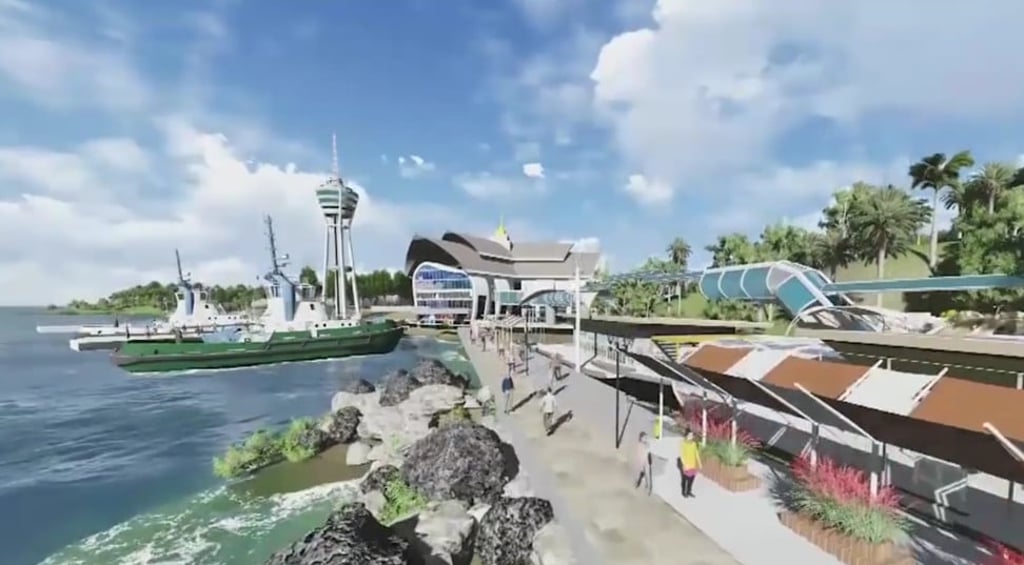 An artist’s impression of Thailand’s Eastern Economic Corridor (EEC), a US$43 billion project that’s the country’s biggest ever infrastructure developement. Photo: SCMP/Handout