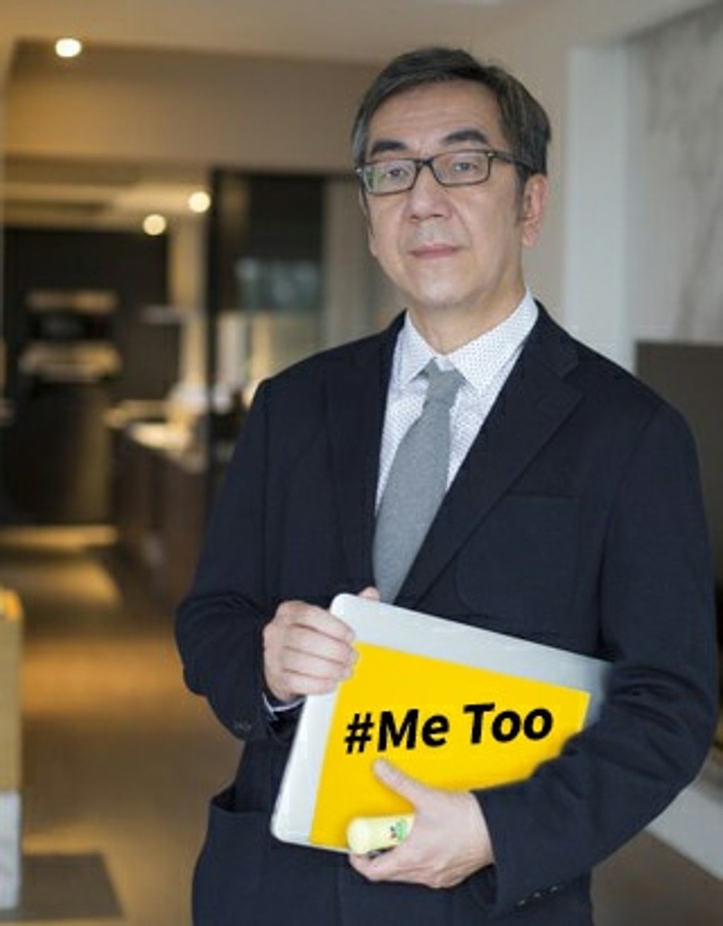 Chip Tsao posted this picture on Facebook to question the #MeToo social media campaign. Photo: Chip Tsao Chip Tsao posted this picture on Facebook to question the #MeToo social media campaign. Photo: Chip Tsao