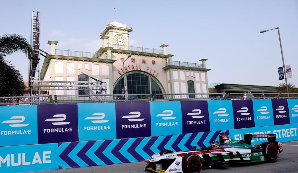 Daniel Abt in action during Sunday’s race. Photo: Reuters