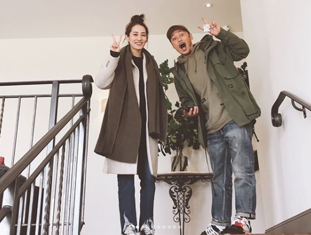 Shawn Yue marries model girlfriend Sarah Wang.