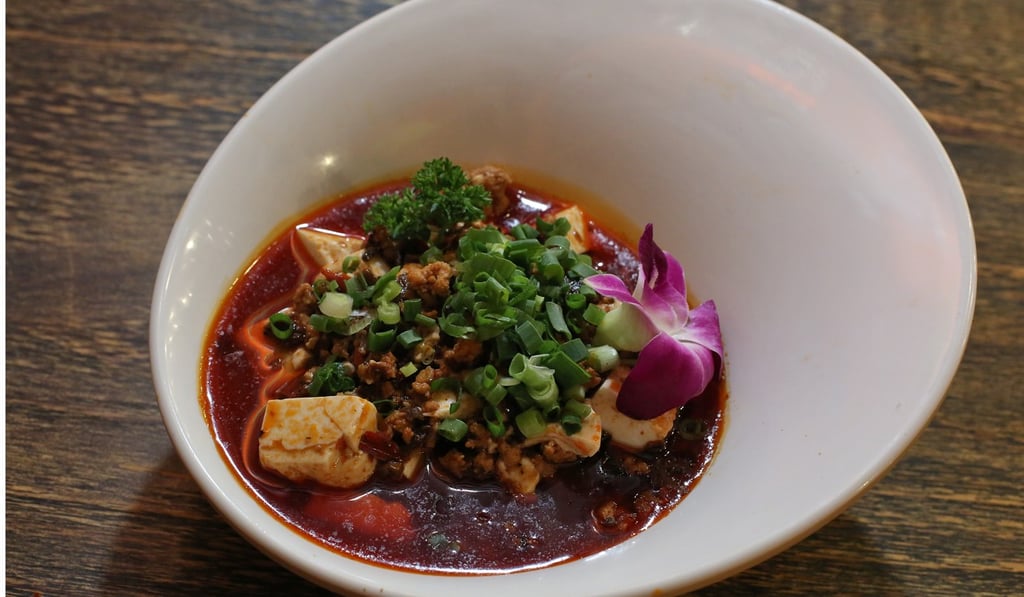 Spicy hot bean curd at Chuan Po Po. Photo: Edmond So