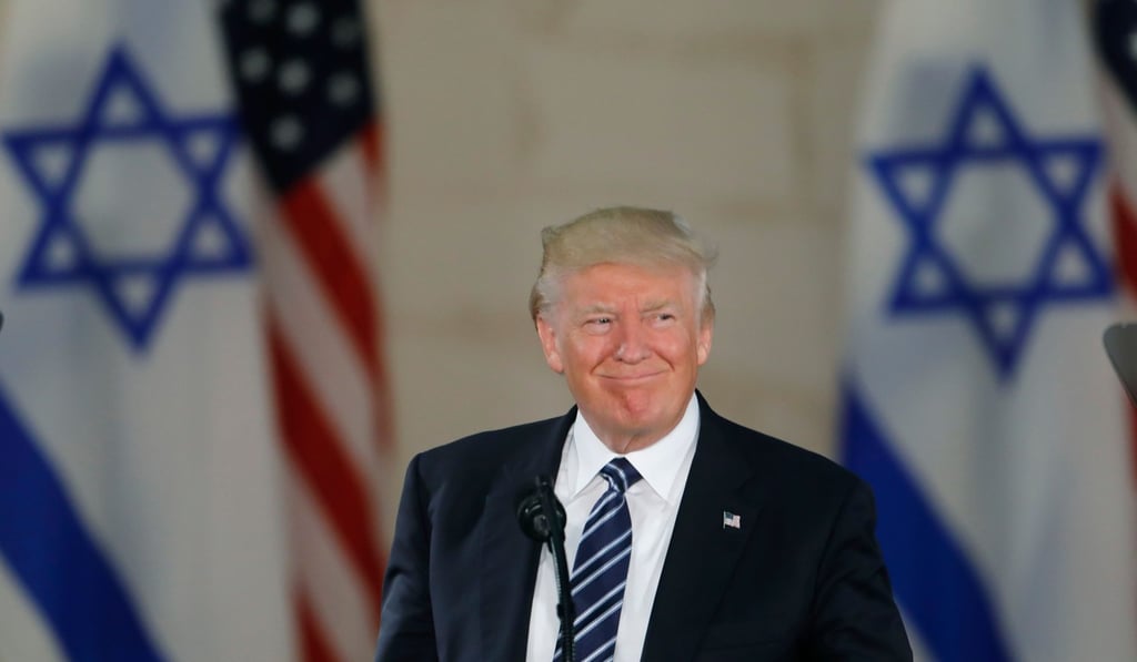 US President Donald Trump ignored global condemnation and went ahead with recognising Jerusalem as Israel’s capital. Photo: AFP
