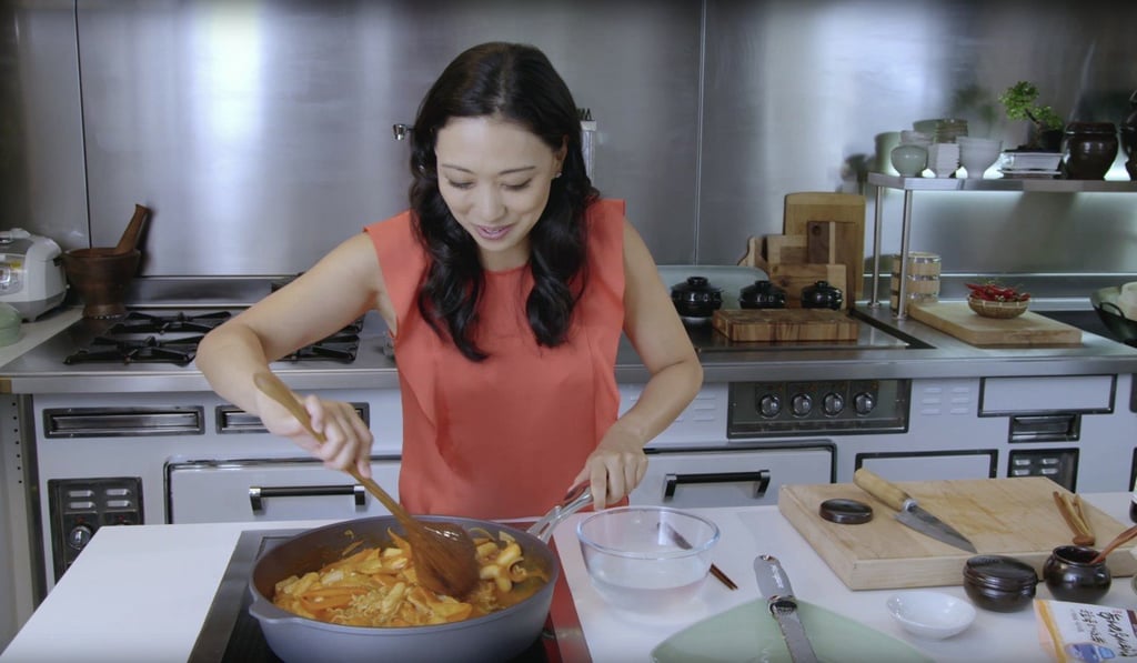 Joo in an episode of the TV series Korean Food Made Simple. Joo in an episode of the TV series Korean Food Made Simple.