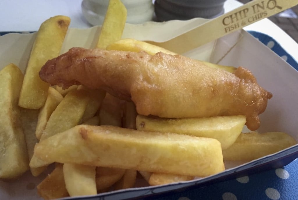 Fish and chips from Chip In in Sai Kung. Photos: Mark Sharp