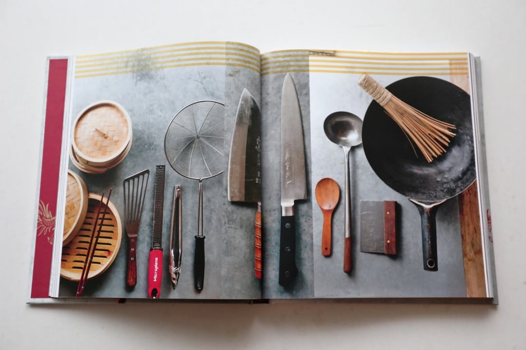 Kitchen implements in Myers + Chang at Home.