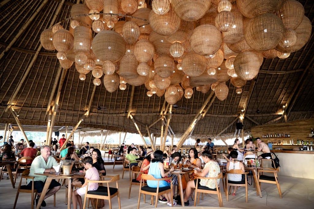 Finns Beach Club restaurant.