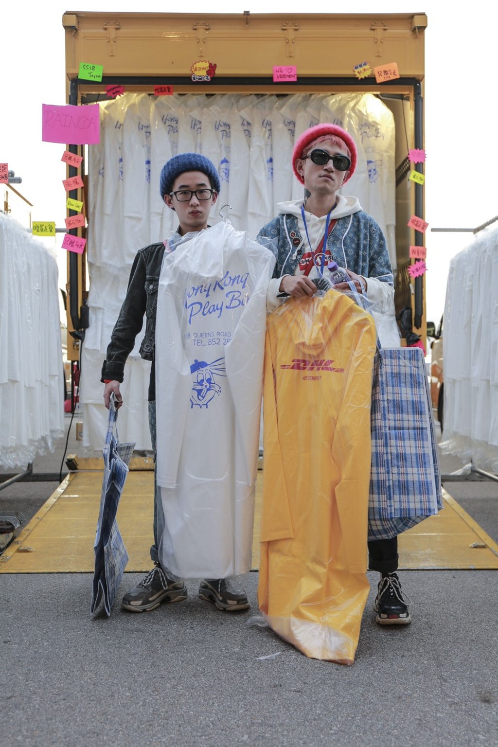 Streetwear brand Vetements pops up in Hong Kong for a one-day-only sale. Streetwear brand Vetements pops up in Hong Kong for a one-day-only sale.