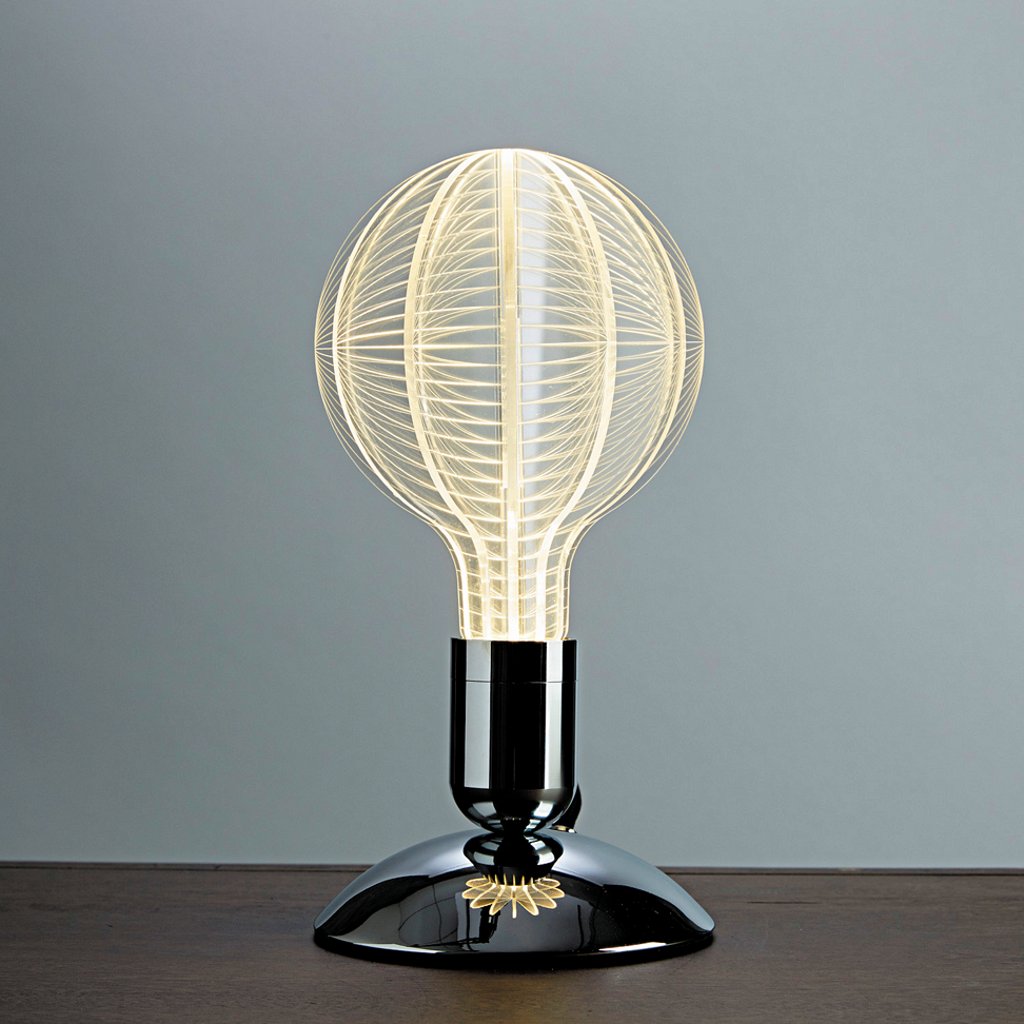 NAP’s URI light turns on when you touch its laser-cut acrylic glass.