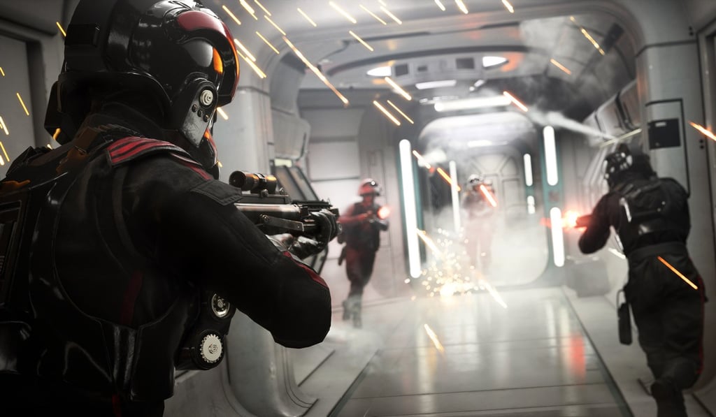 Art from the 2017 game Star Wars: Battlefront II Art from the 2017 game Star Wars: Battlefront II