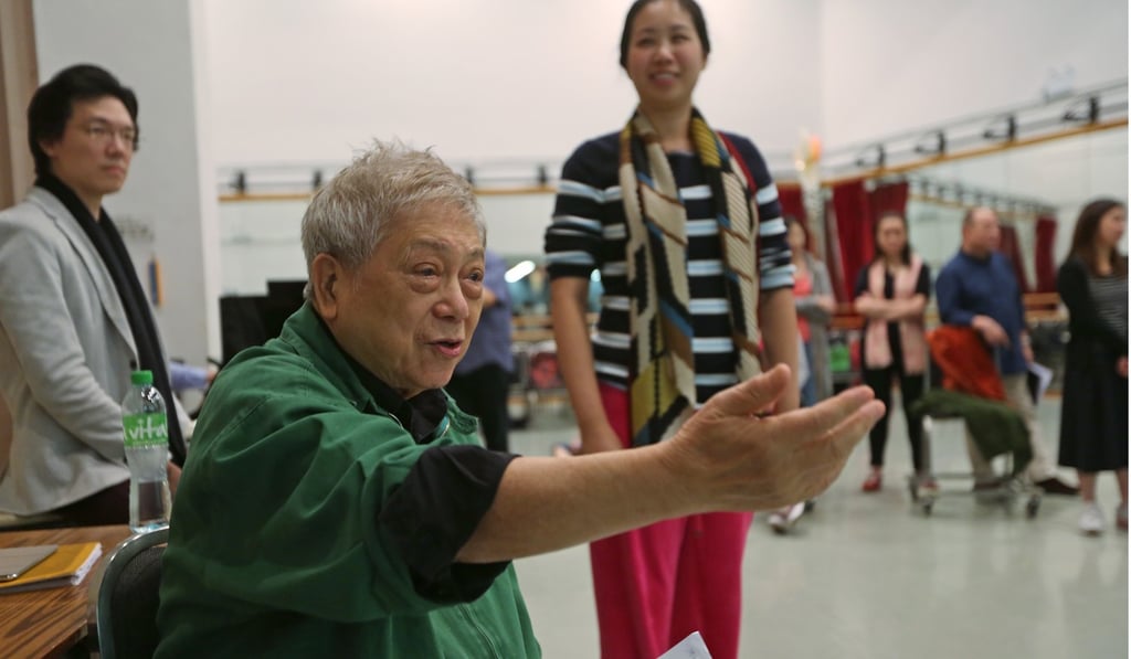 Lo during rehearsals at the Hong Kong Cultural Centre in Tsim Sha Tsui. Photo: Xiaomei Chen