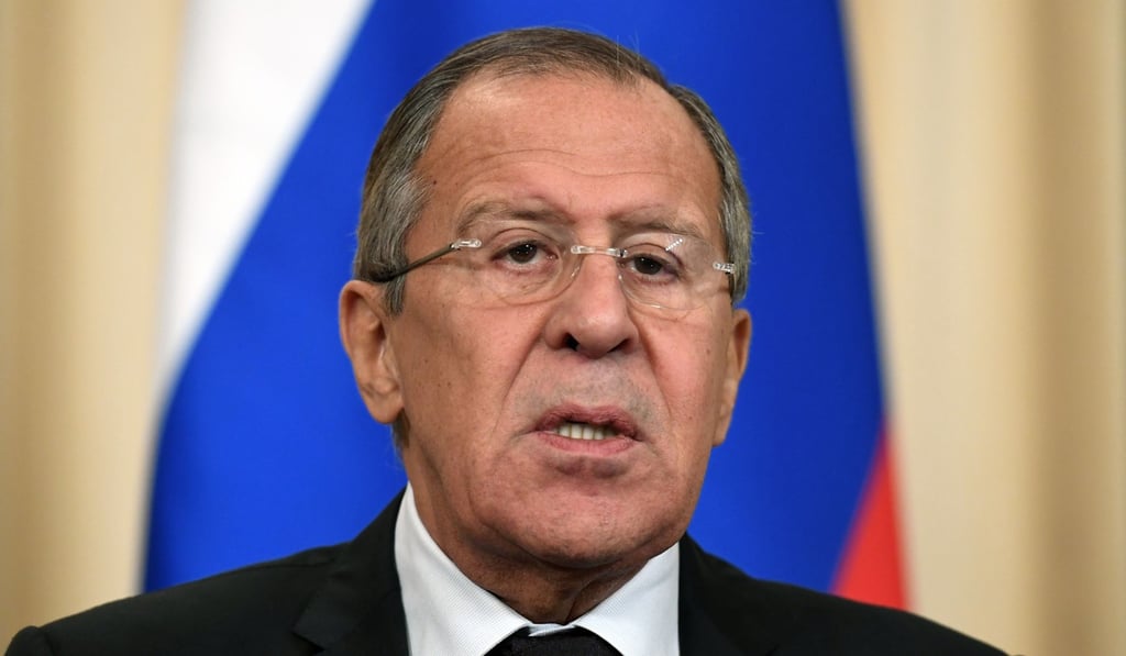 Russian Foreign Minister Sergey Lavrov said North Korea’s priority was to speak with the United States about its security guarantees. Photo: AFP