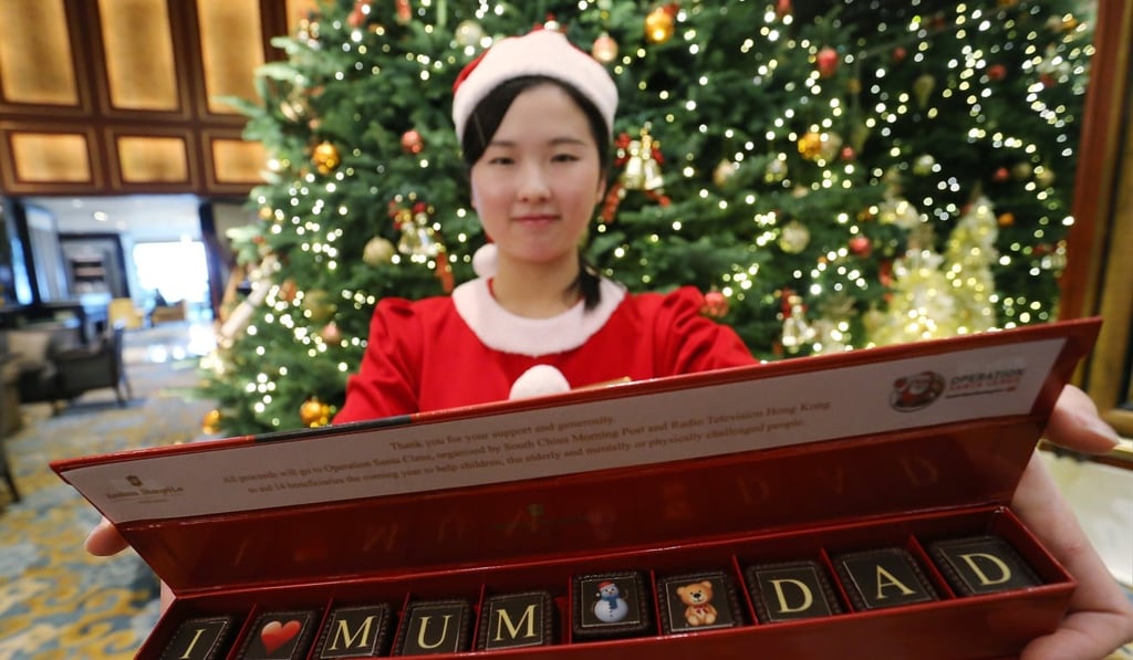 The personalised chocolates are flavoured with caramel and thyme. Photo: Dickson Lee