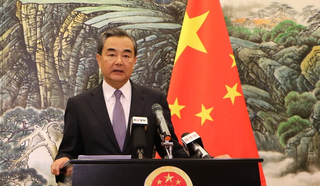 Chinese Foreign Minister Wang Yi says Israelis and Palestinians should show restraint. Photo: Xinhua