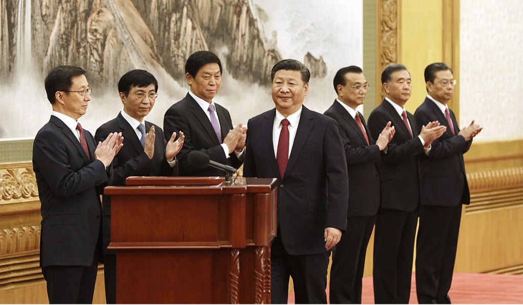 The new cabinet will be unveiled in March following the appointment of the new standing committee in October. Photo: Bloomberg