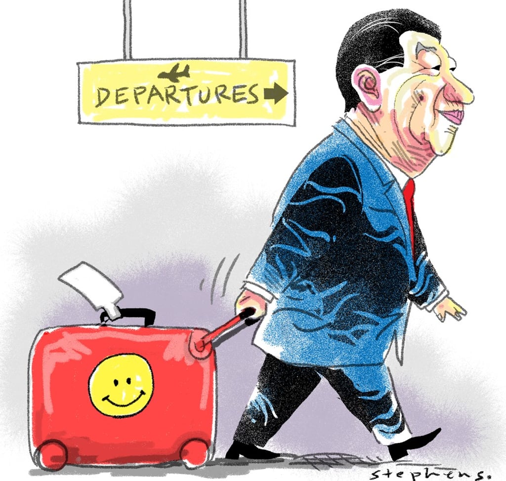 The early evidence for Xi Jinping’s charm offensive is rather compelling. Illustration: Craig Stephens