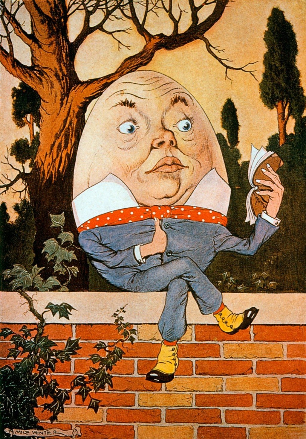 Humpty Dumpty is a very popular nursery rhyme. Photo: Alamy