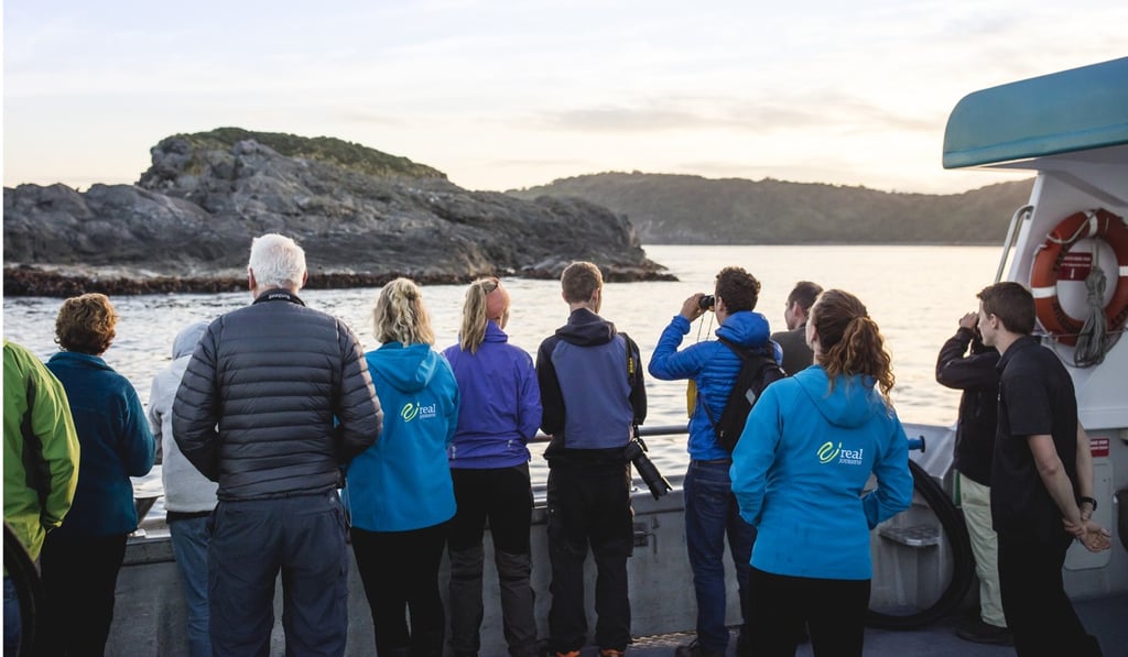 Tourists visit Stewart Island. Photo: courtesy of The Wild Kiwi Experience