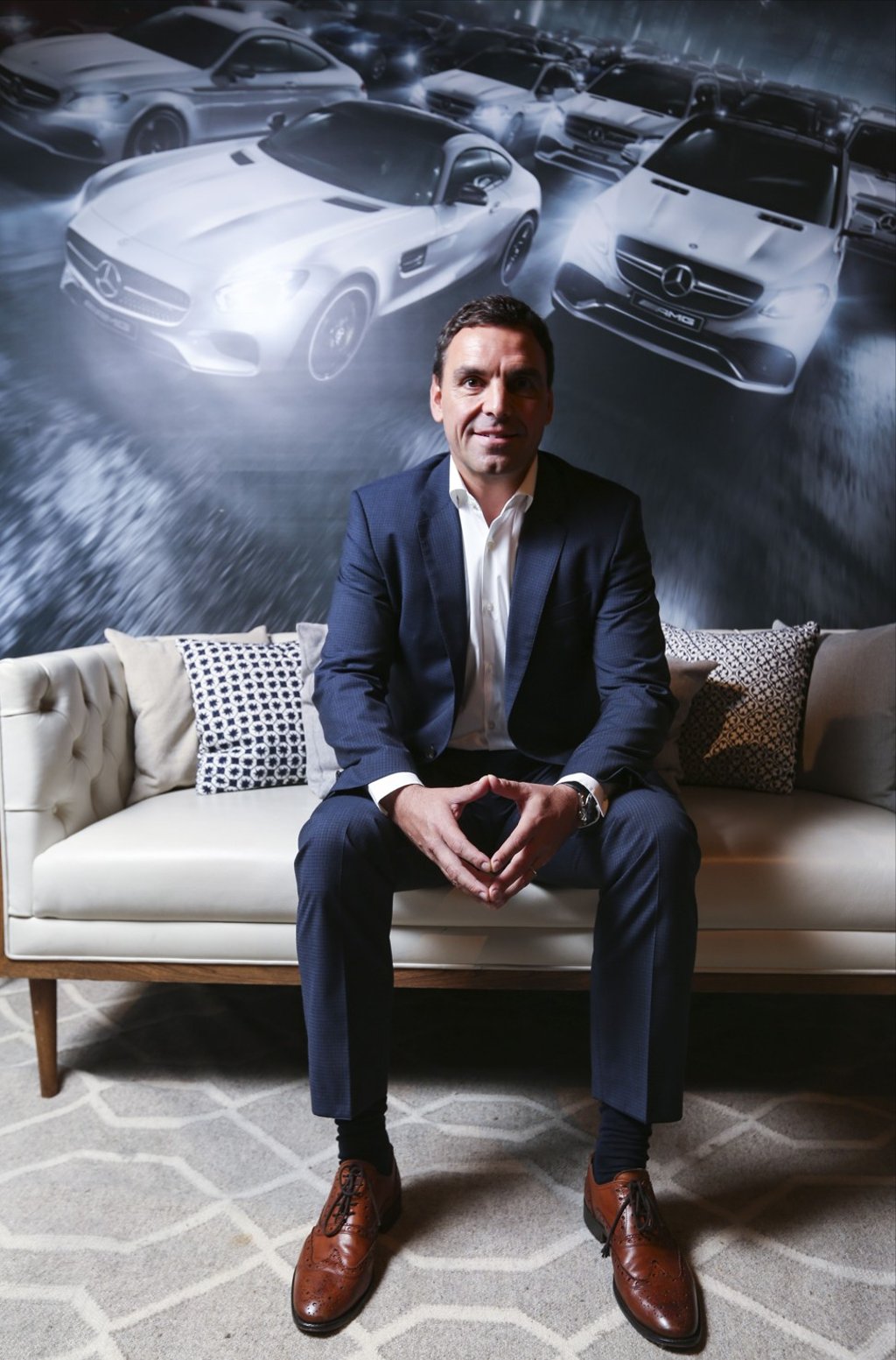 President and CEO of Mercedes-Benz Hong Kong Andreas Binder. Photo: SCMP / Xiaomei Chen