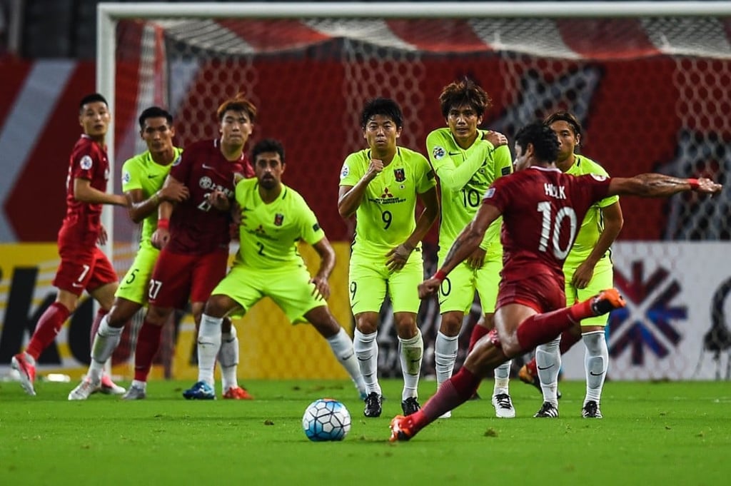 Shanghai SIPG’s Hulk was a bright spot for the Super League runners-up. Photo: AFP