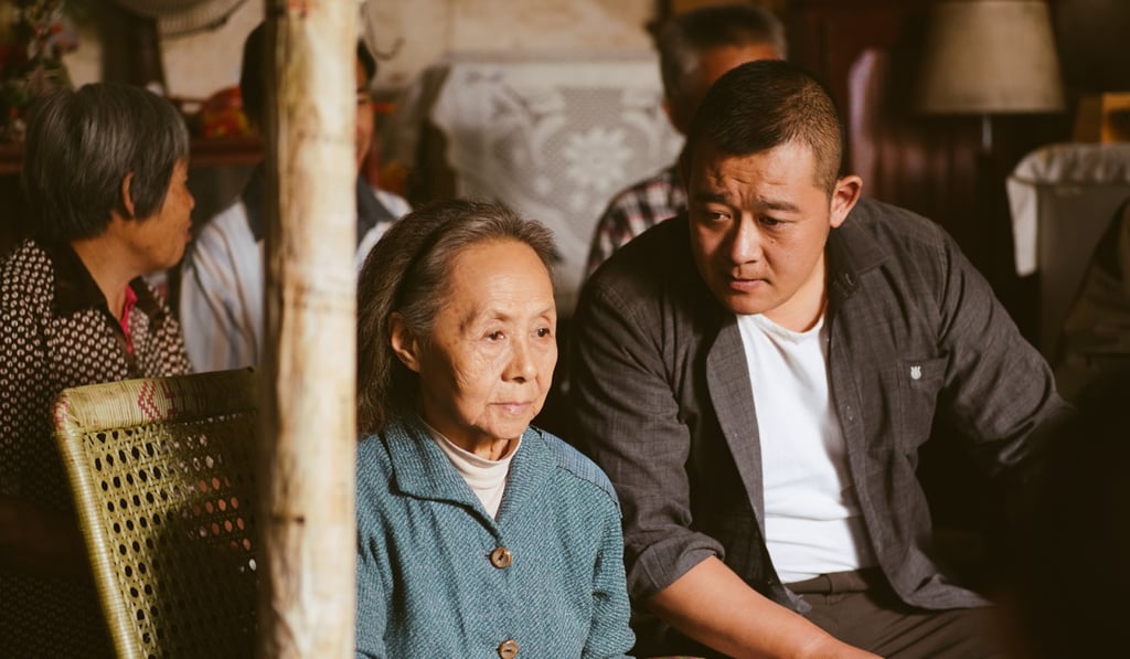 Wu Yanshu (centre) in a still from Love Education. Wu Yanshu (centre) in a still from Love Education.