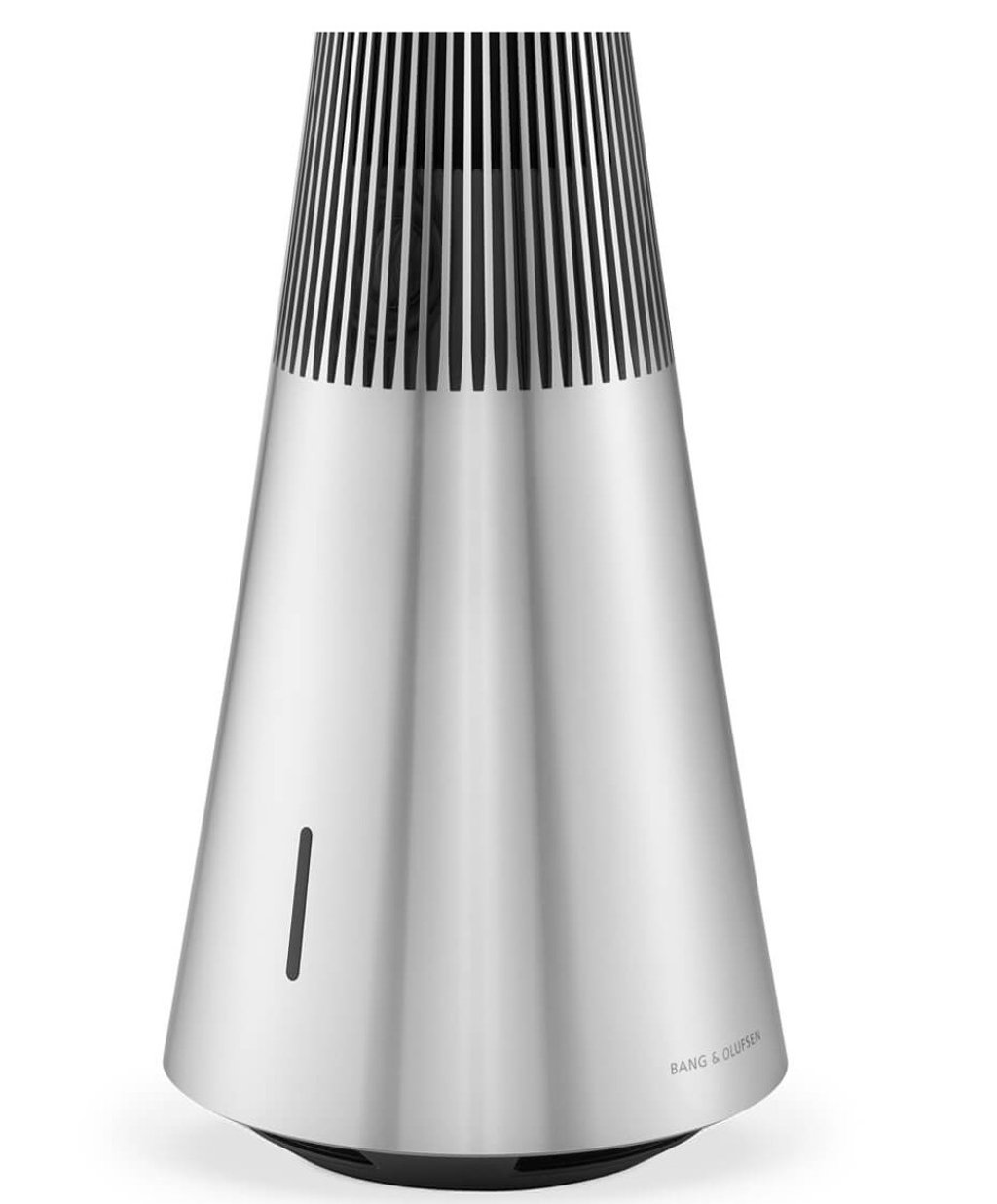 The Bang and Olufsen BeoSound 2’s cone-like speaker, which offers 360-degree sound. Photo: Bang and Olufsen