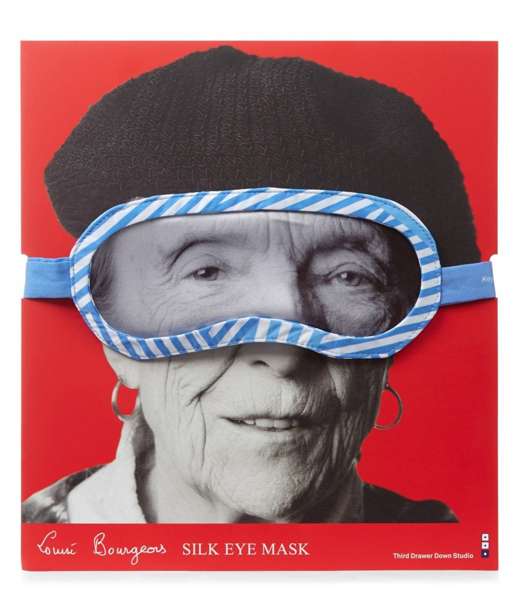 Louise Bourgeois eye mask.