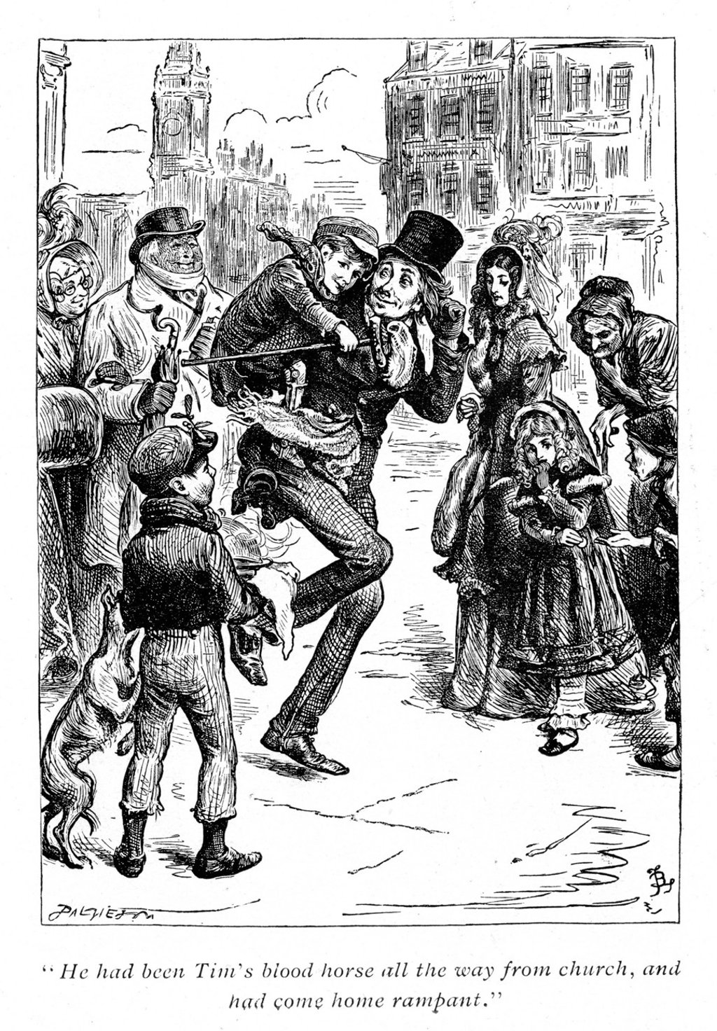 Illustration from A Christmas Carol by Charles Dickens. The book helped revive the spirit of the festival. Photo: Alamy