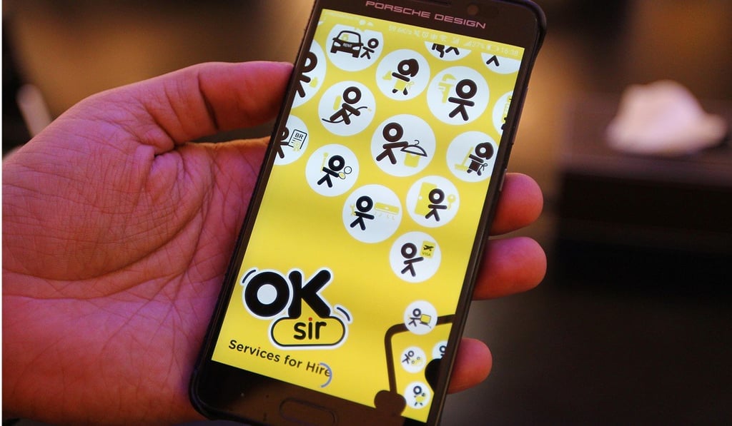 About 70,000 vendors and customers have signed up to OkSir. Photo: Roy Issa