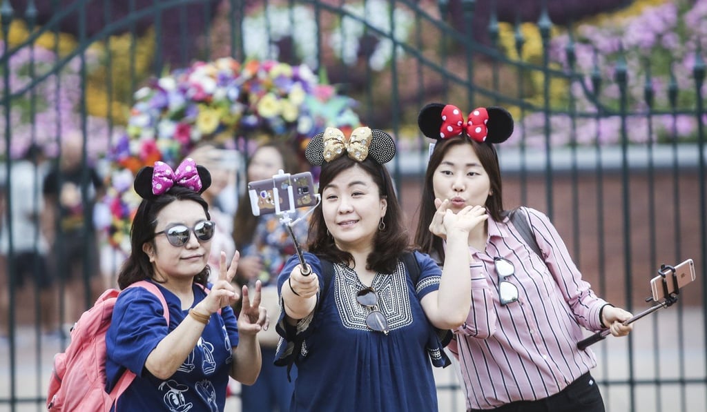 Disneyland saw a loss for the second year running due to a drop in numbers of mainland tourists. Photo: Sam Tsang