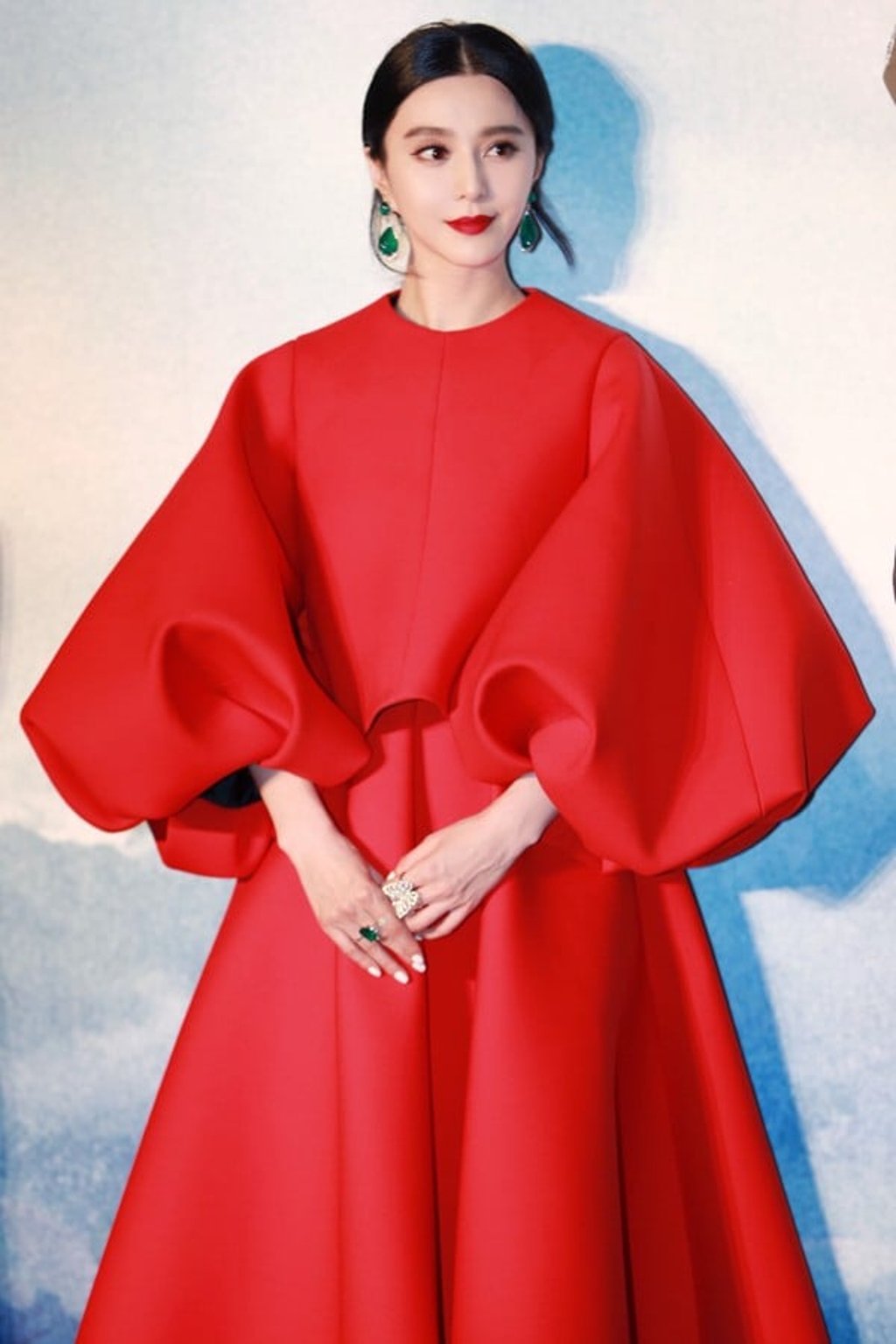 Fan Bingbing in a dress from Dice Kayek couture.